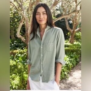 Frank & Eileen Sage Green Button Down Shirt